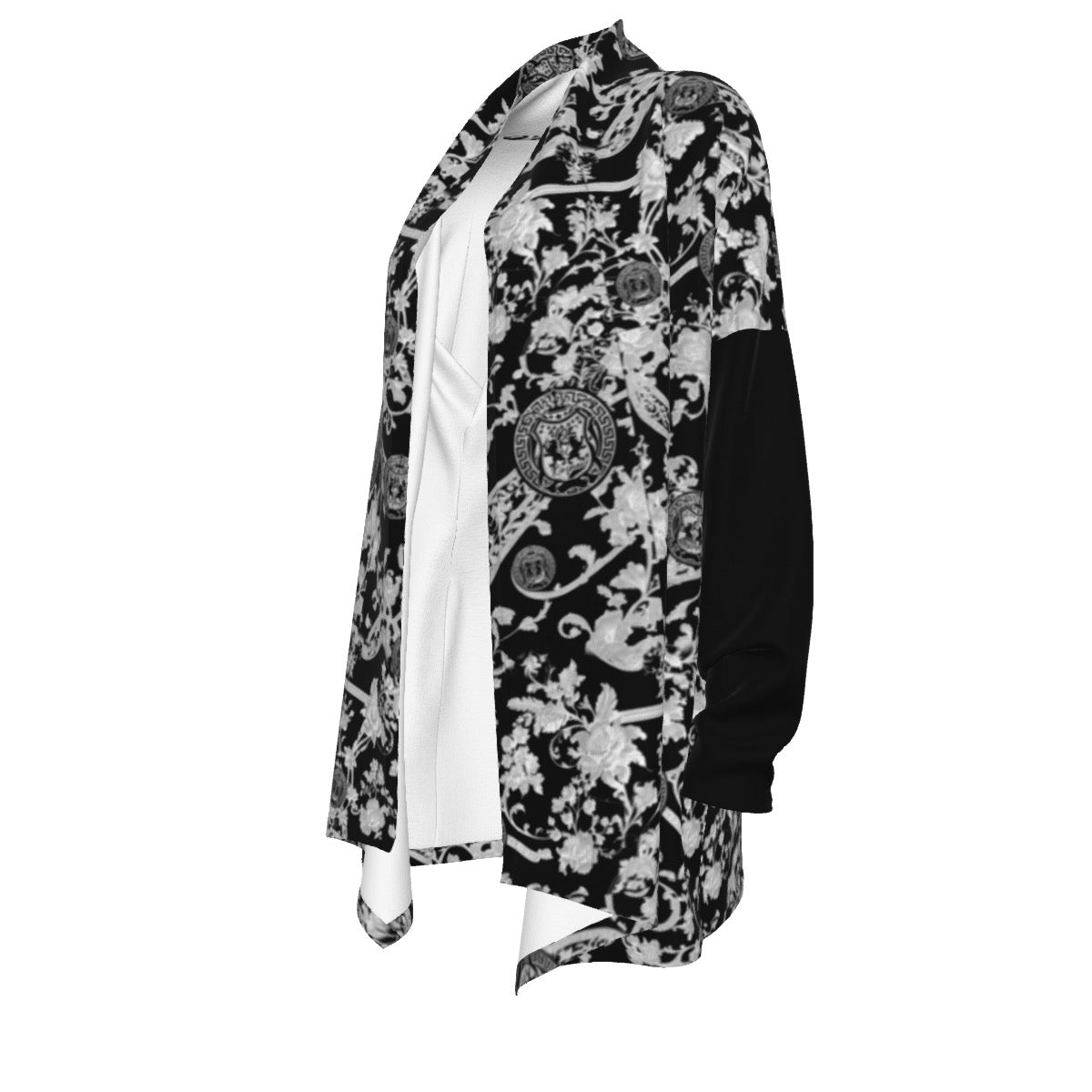 12k Royalty Print Women's Cardigan