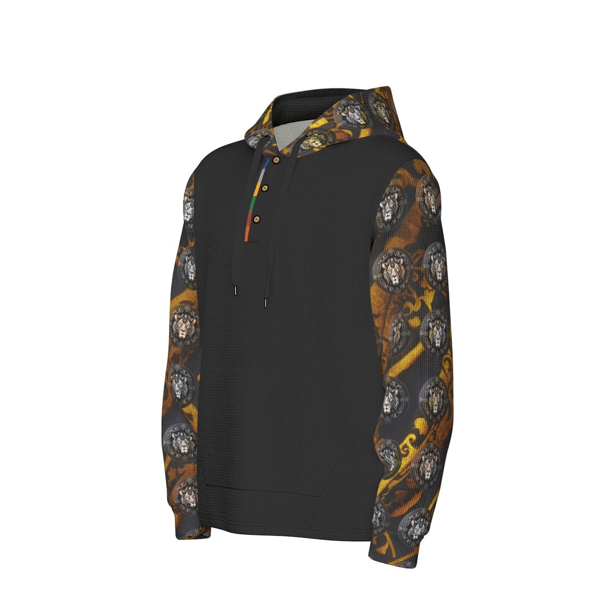 12Kinsmen Men's Half Button Hoodie
