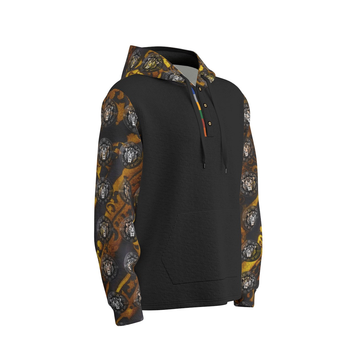 12Kinsmen Men's Half Button Hoodie