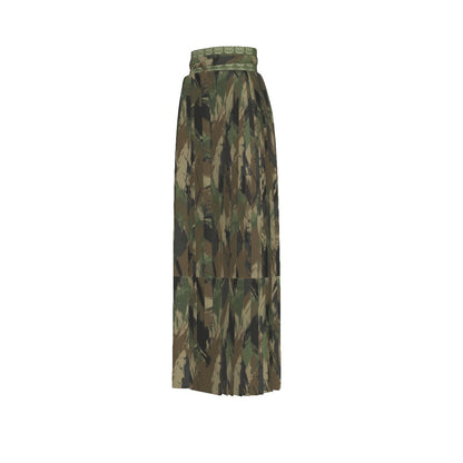 12k Woman Pleated Skirt Camo