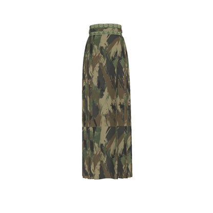 12k Woman Pleated Skirt Camo