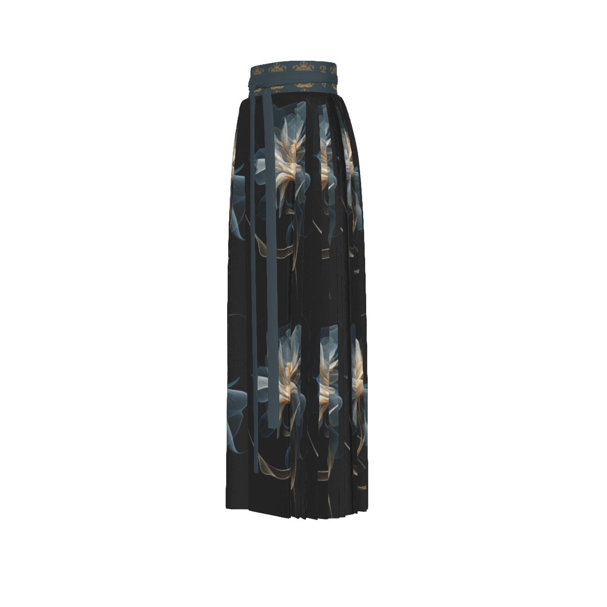 12k Woman Pleated Skirt /Royalty