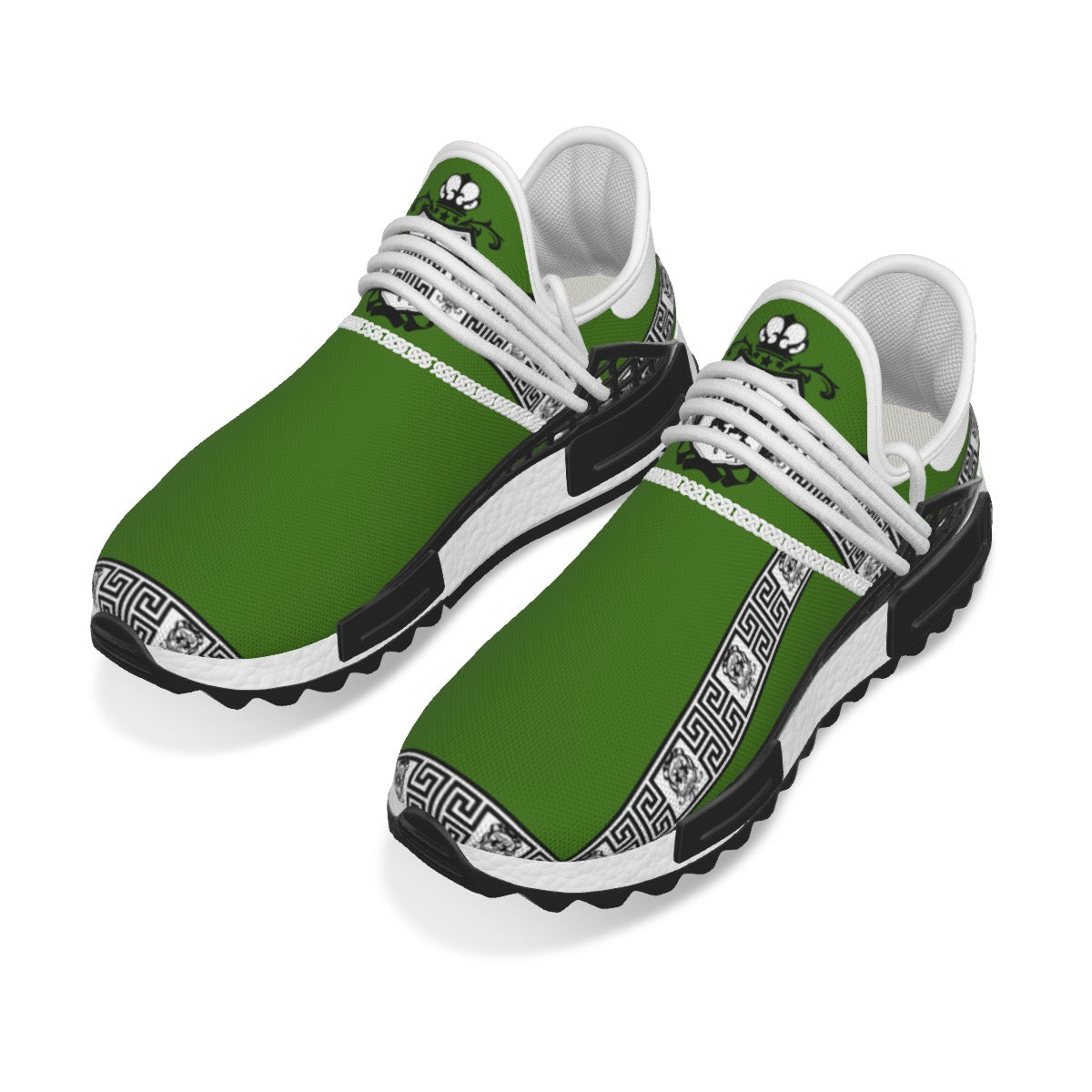 12k RoyalOne Men's Mesh Sneakers/Green