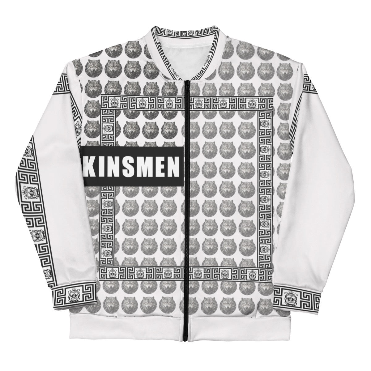 12k Ravin Bomber Jacket/ White