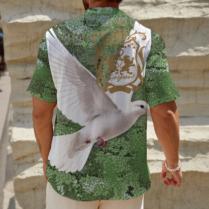 12K Peace Henley Polo Shirt