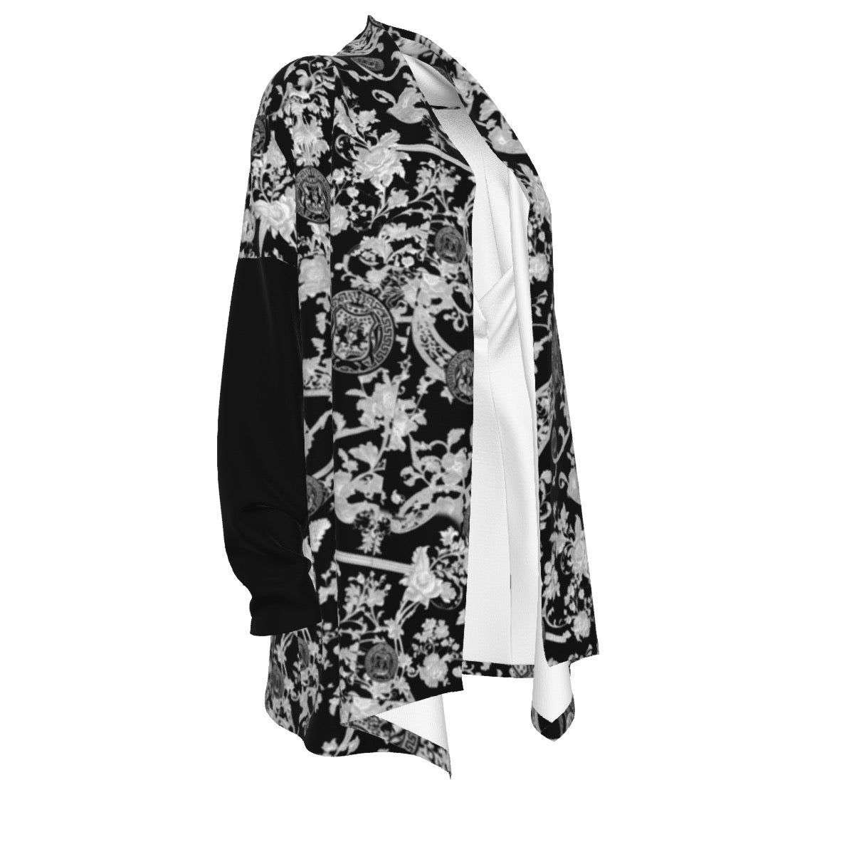 12k Royalty Print  Women's Cardigan